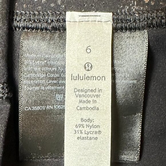 Lululemon Wunder Under High-Rise Crop 23" Size 6 - Picture 3 of 5